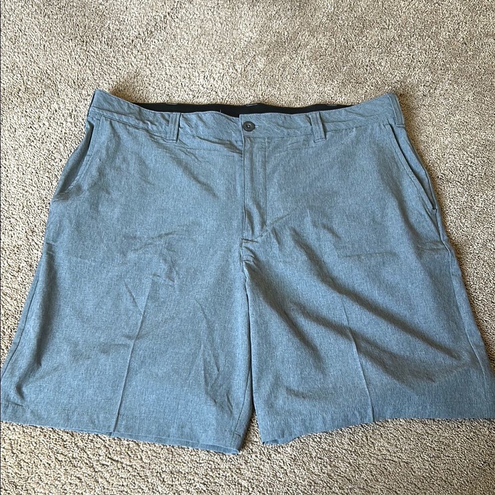 Reebok Gray Flat Front Casual Shorts
